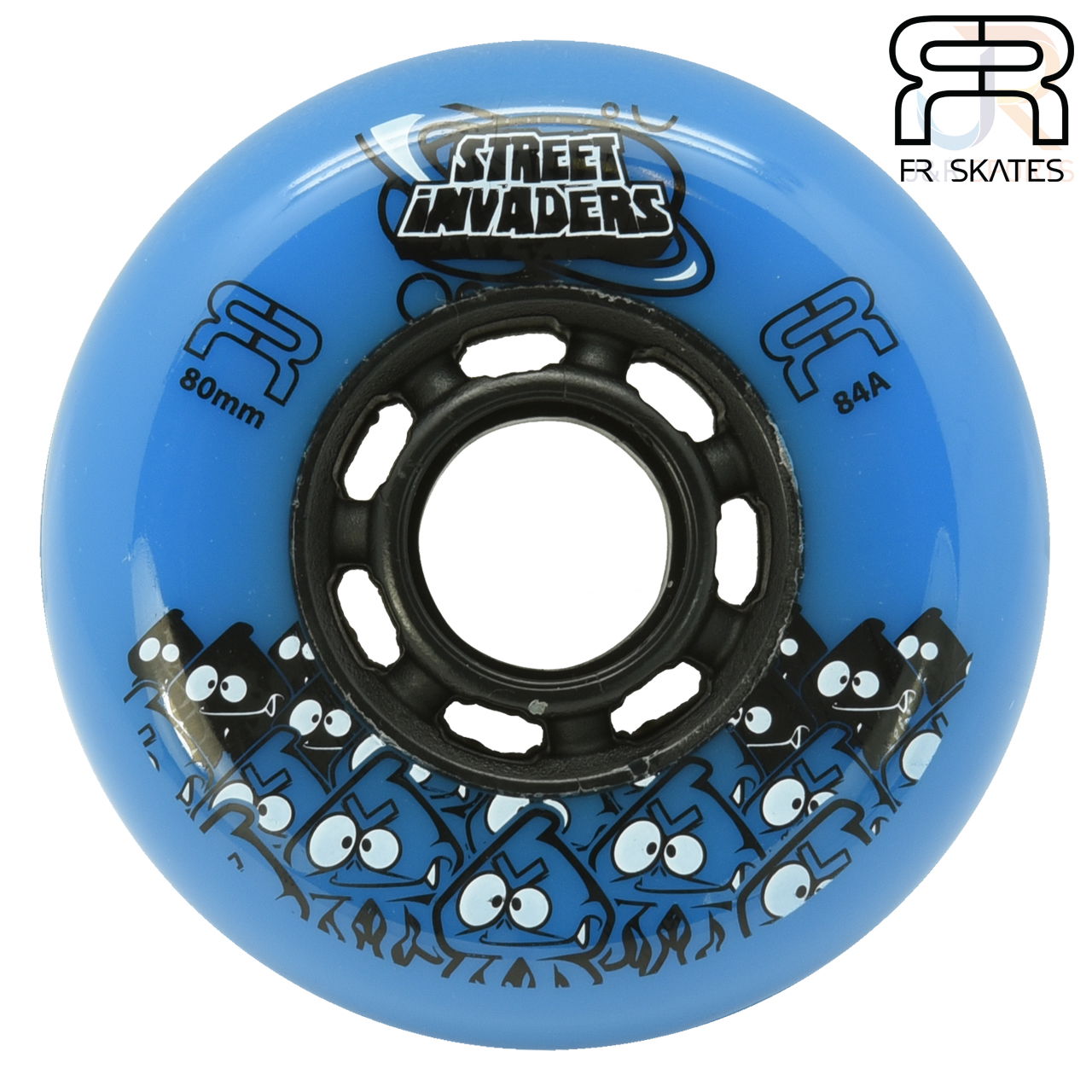 FR - Street Invaders II - Blue - 80mm 84a - FRWLSI8084BL