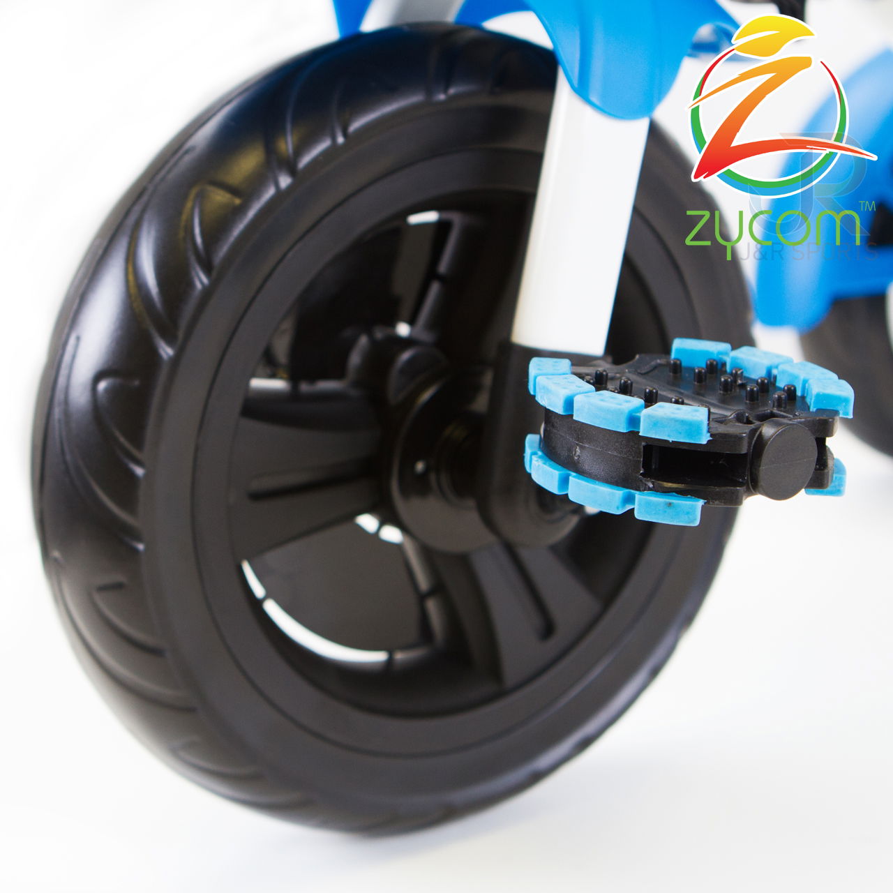 Zycom ZTrike Blue White - Pedal Feature - ZYC205-466