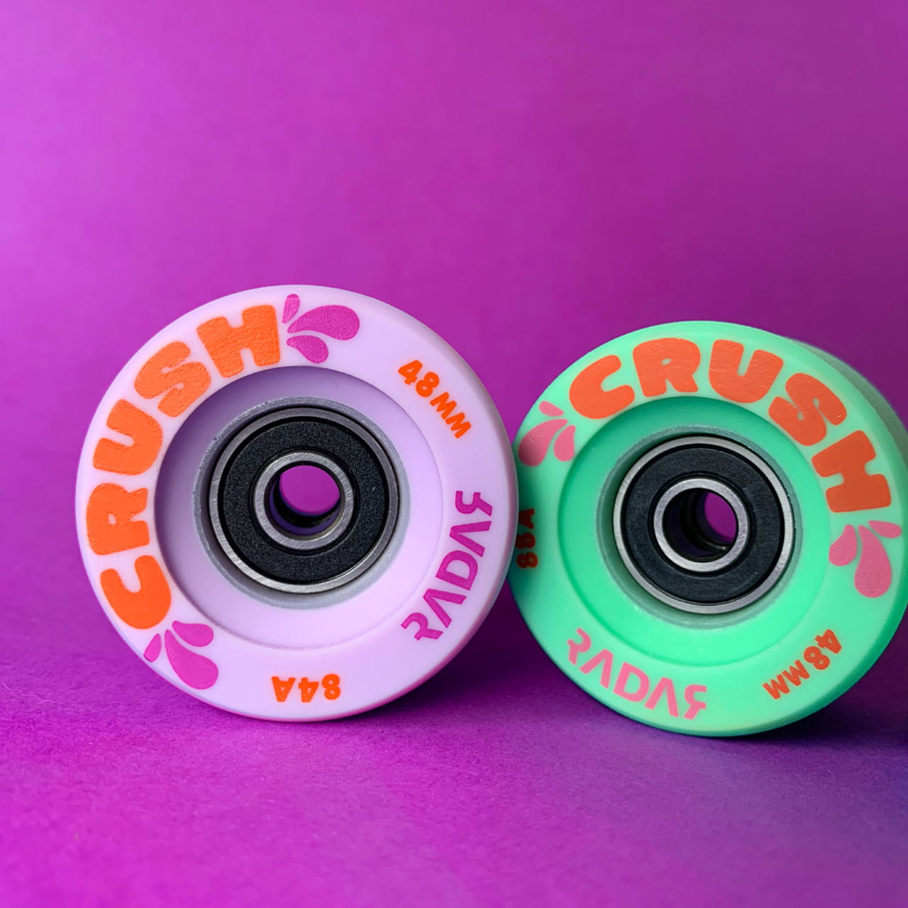 RADAR WHEELS (4) - CRUSH - LAVENDER - 48/31mm 84A