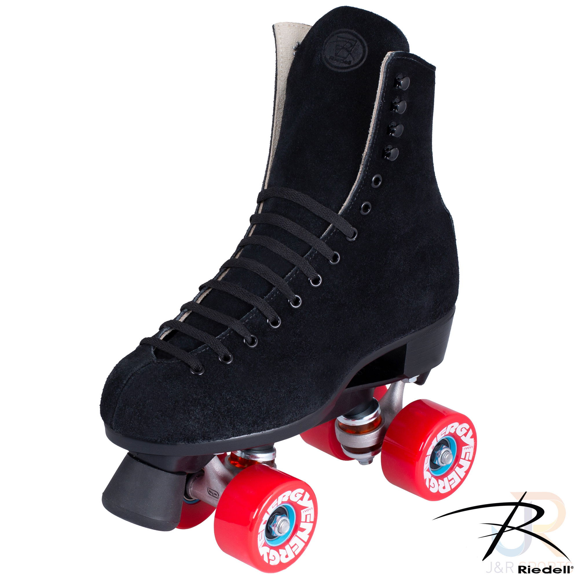 Riedell 135 Zone Skates - Black - Width Wide D