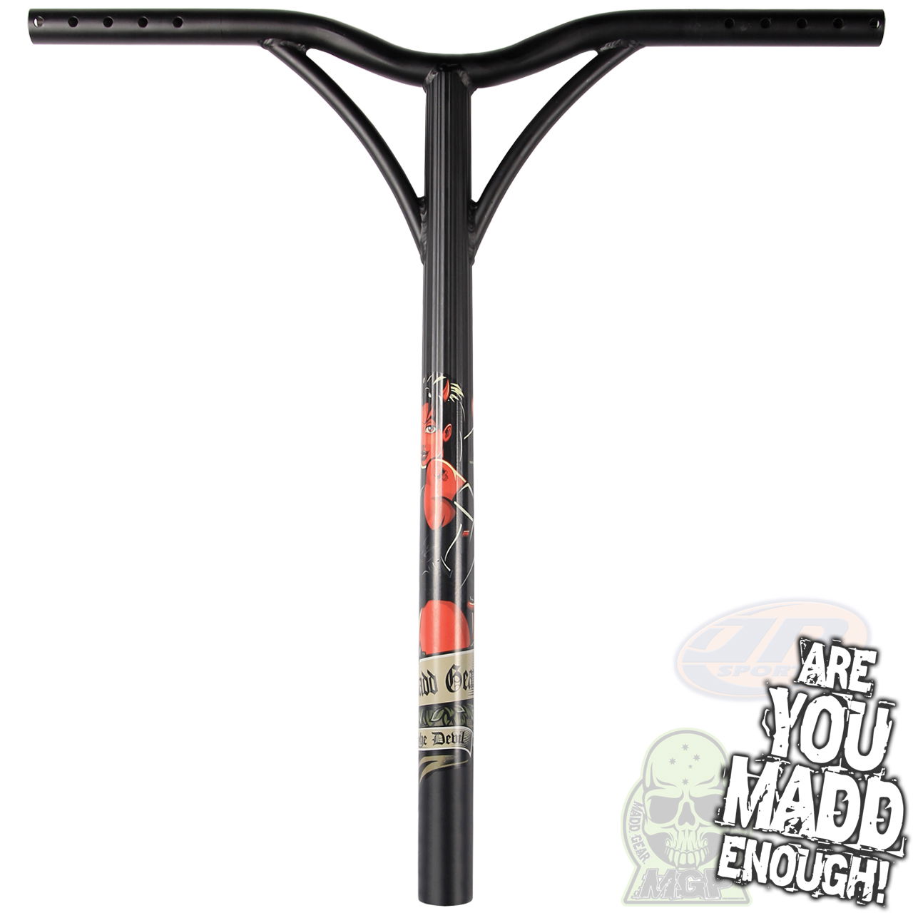 MGP She Devil OS Bat Wing scooter bars - Straight 202-653