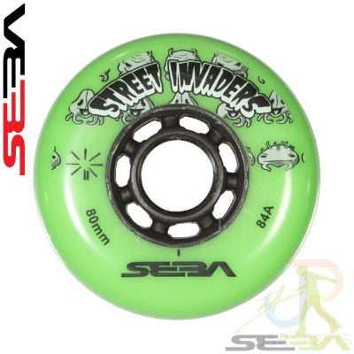 Seba Street Invader Wheels Green