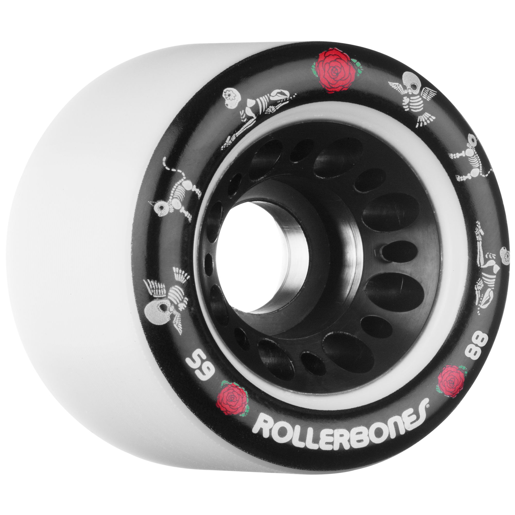 ROLLERBONES - DOTD PET SERIES WHITE (4) - 59mm/88a