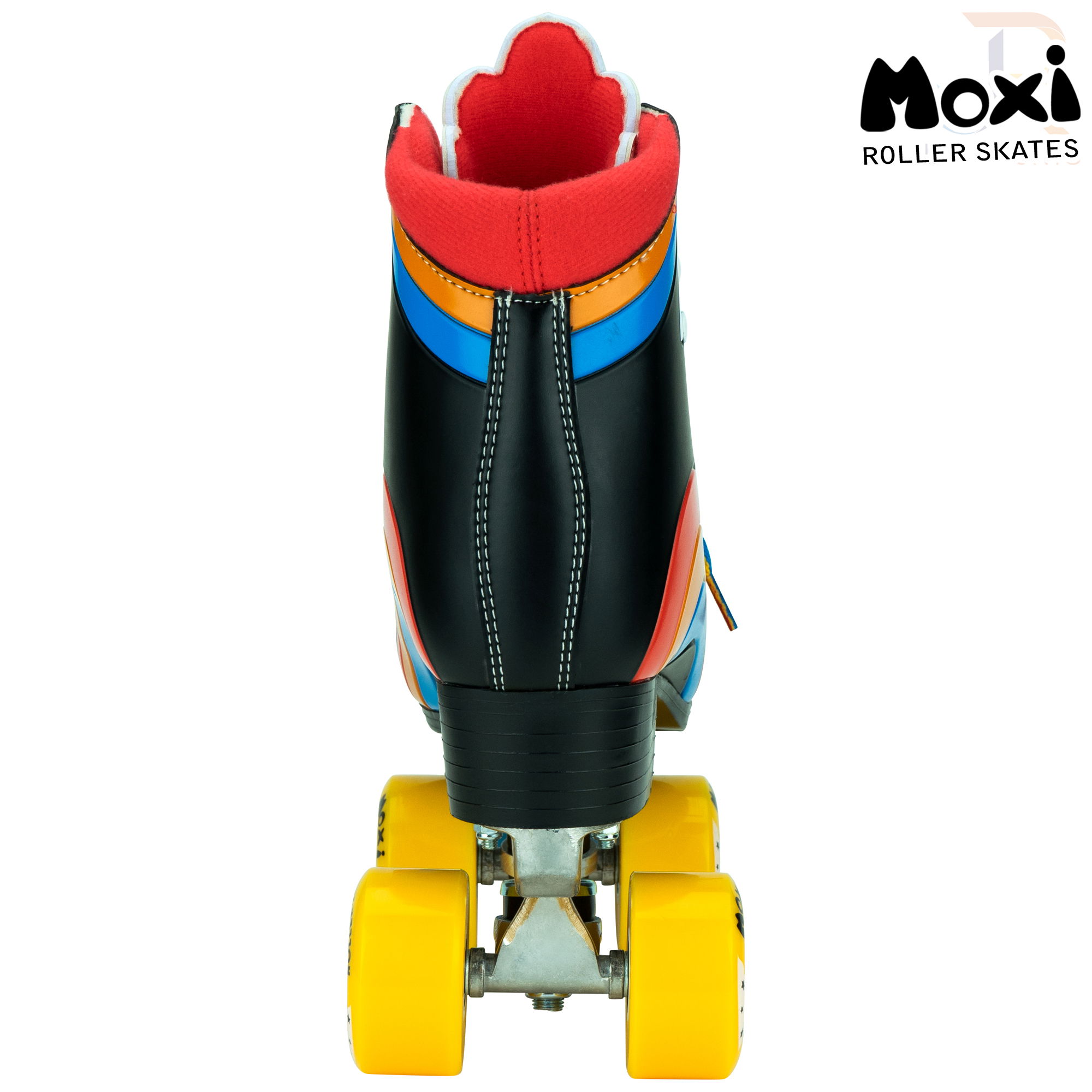 Moxi Rainbow - Black - Rear View - MOX515251010