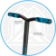 MADD GEAR CARVE MINI PRO ROOKIE X - SKY BLUE / BLACK