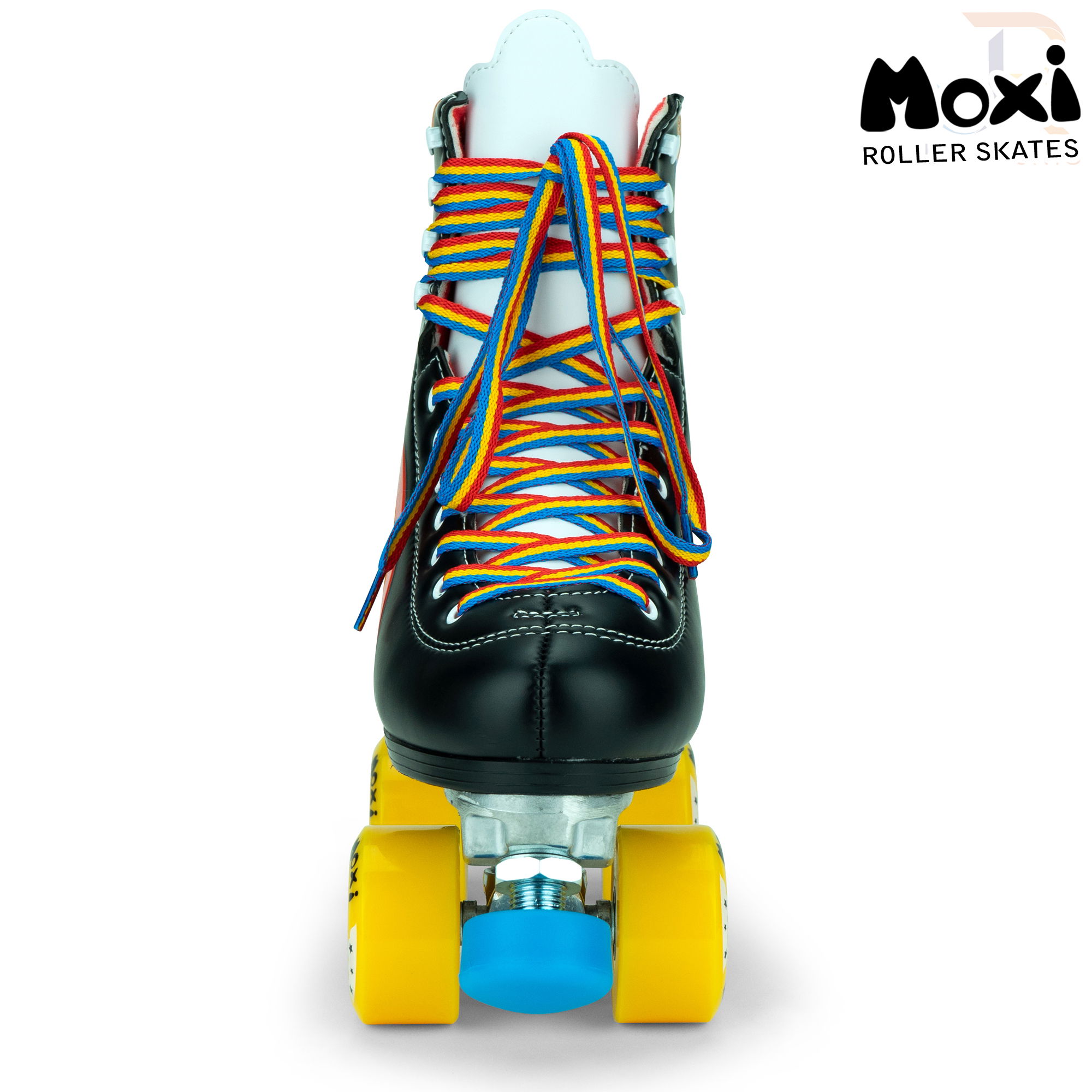 Moxi Rainbow - Black - Front View Shadow - MOX515251010