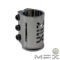 MFX X3 Scooter Clamp - Chrome - Angled - 205-086