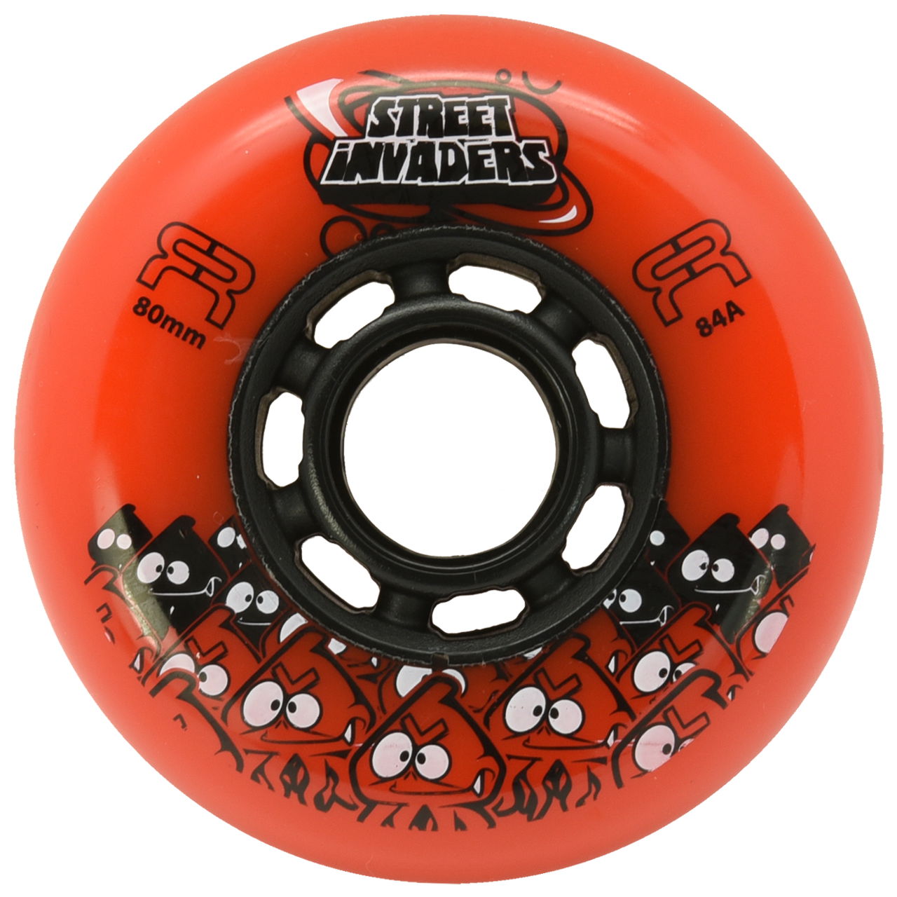 FR Street INVADER II Wheels - Orange