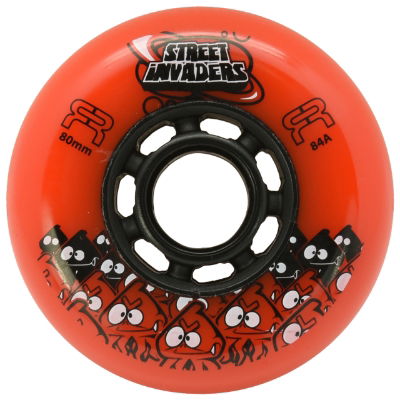 FR Street INVADER II Wheels - Orange