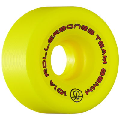 ROLLERBONES - TEAM LOGO YELLOW (8) - 62mm/101a