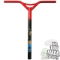 MGP Lethal OS Bat Wing scooter bars - Red 202-555