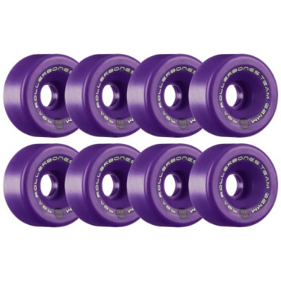 ROLLERBONES - TEAM LOGO PURPLE (8) - 62mm/98a
