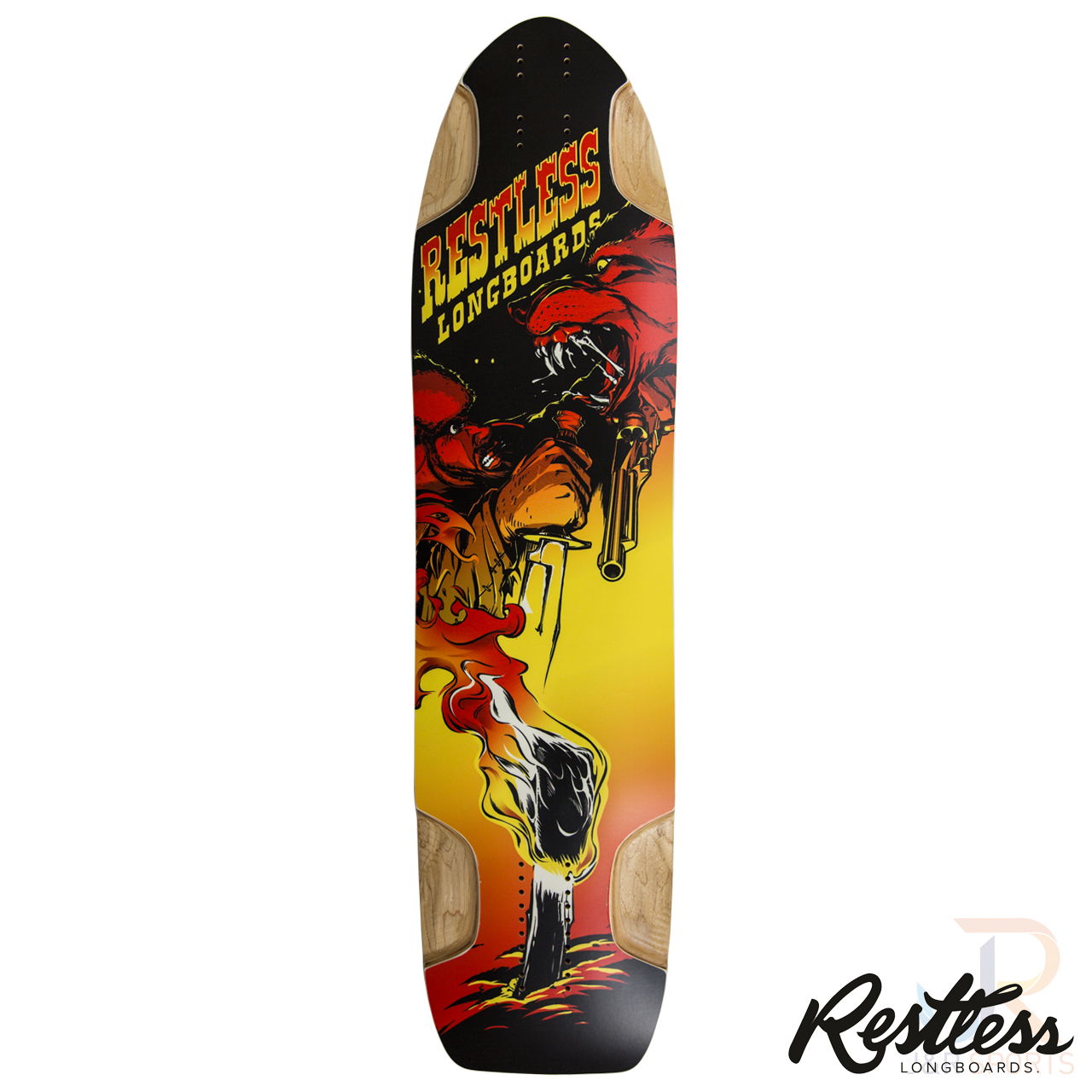 Restless Boards - WIM 15 Deck - Underside - RESDWIM