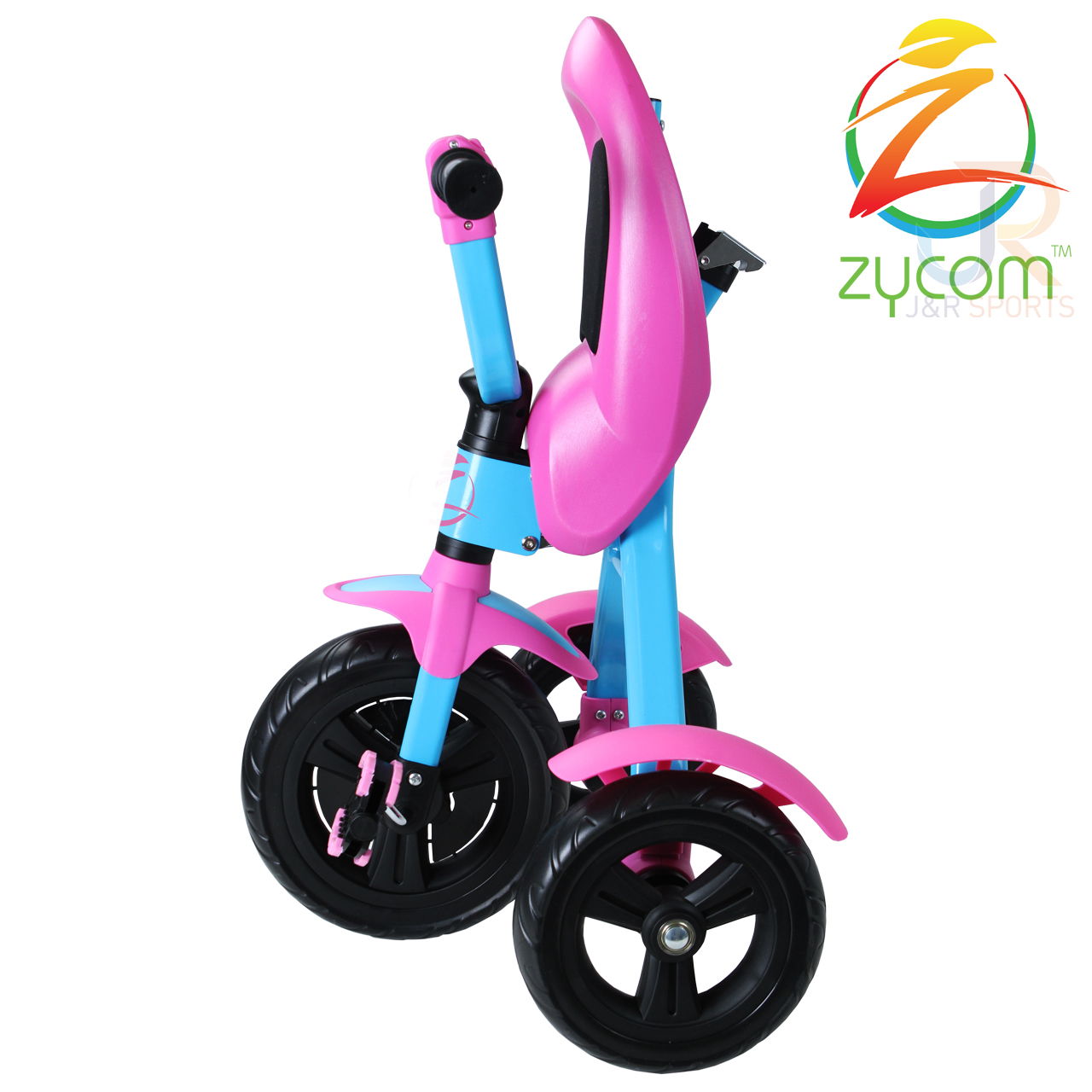 Zycom ZTrike Pink Sky Blue - Folded - ZYC205-464