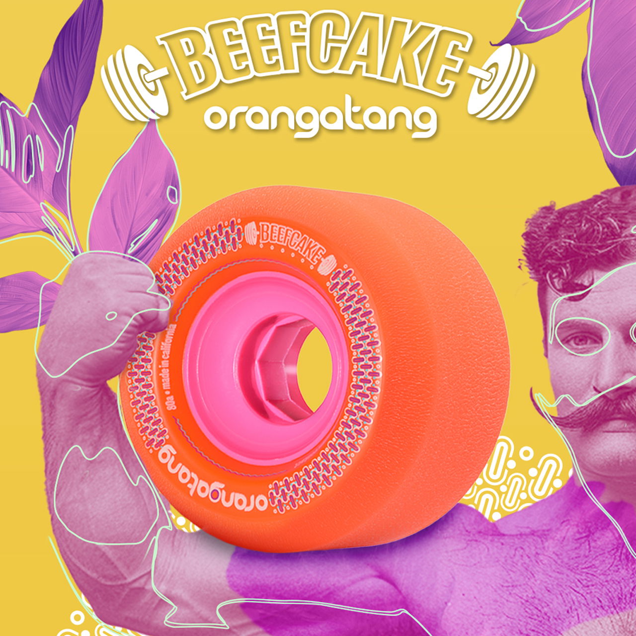 ORANGATANG "BEEFCAKE" ORANGE 73mm 80a (Set 4)