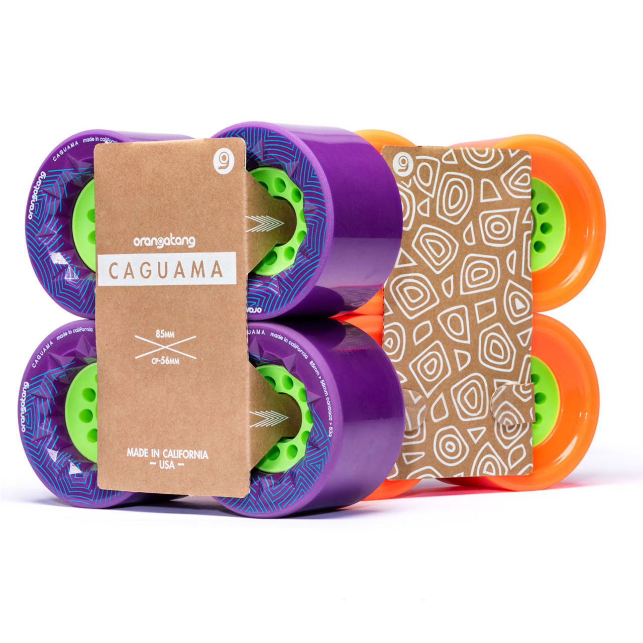 ORANGATANG "CAGUAMA" inc JEHU ORANGE 85mm 80a (Set 4)