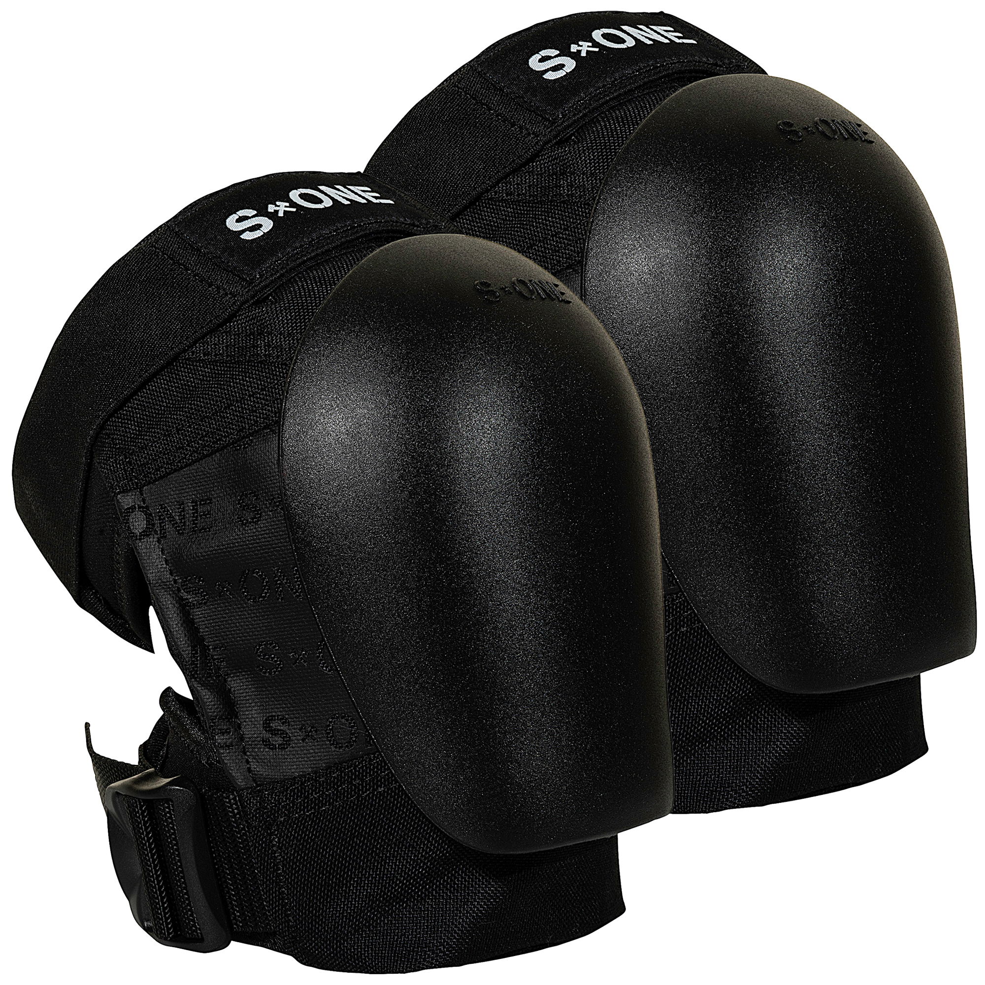 S1 YOUTH PRO KNEE PADS - BLACK/BLACK