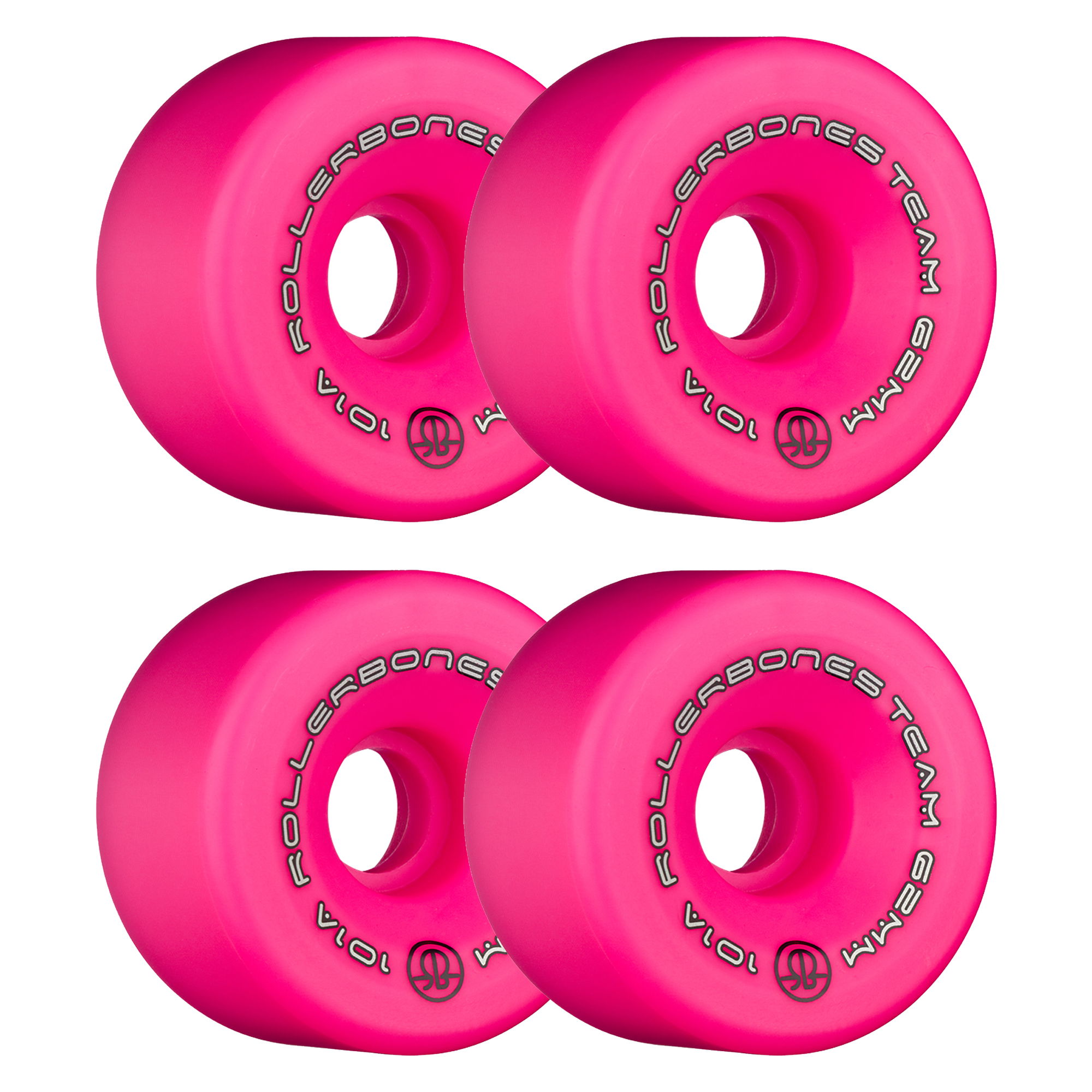 ROLLERBONES - TEAM LOGO PINK (8) - 62mm/101a