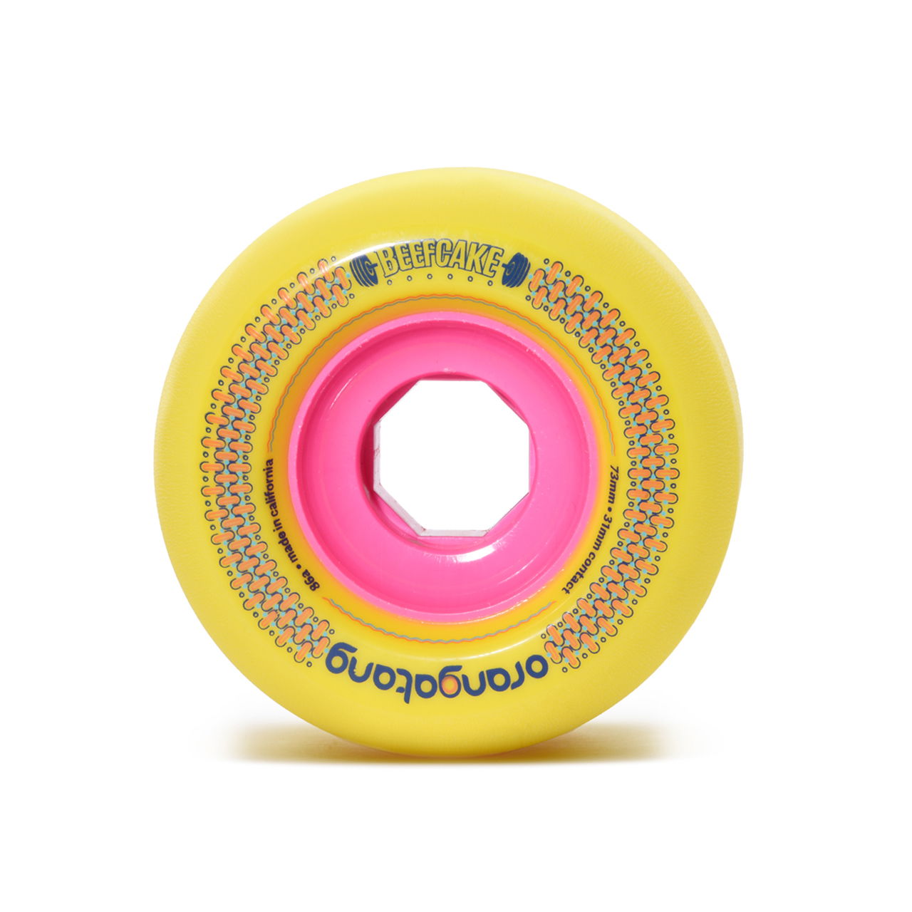 ORANGATANG "BEEFCAKE" YELLOW 73mm 86a (Set 4)