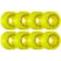 ROLLERBONES - TEAM LOGO YELLOW (8) - 57mm/98a