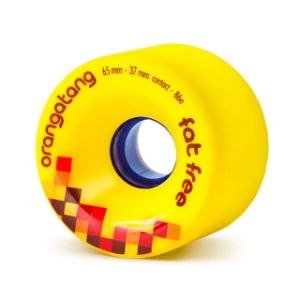 ORANGATANG "FAT FREE" YELLOW 65mm 86a (Set 4)