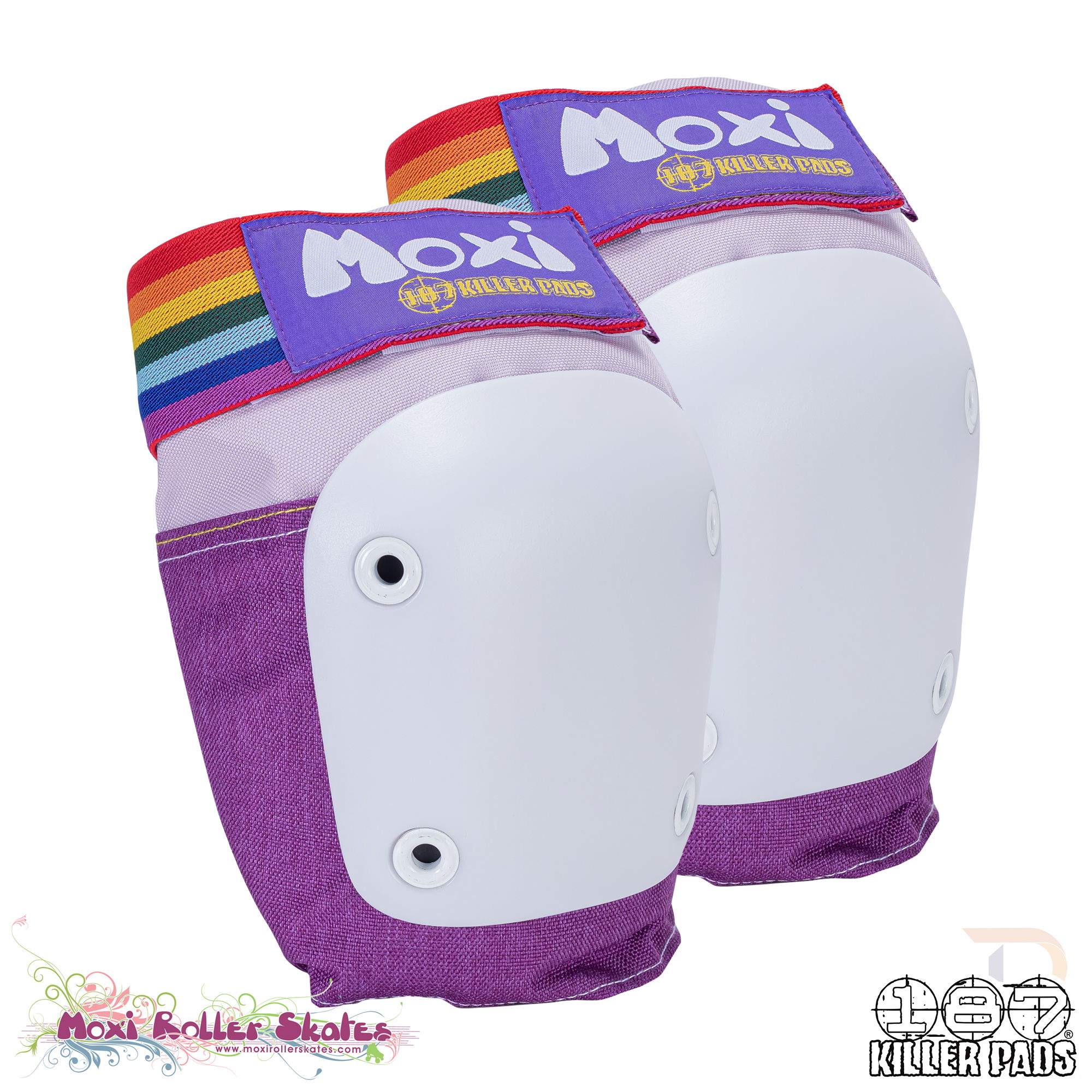 187 Pads - Moxi 6 Pack Combo - Lavender - Knee Pads - T8JA161