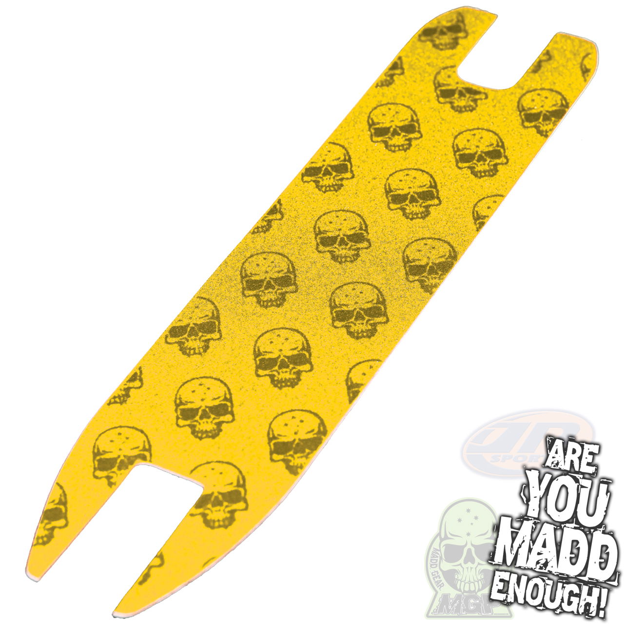 MGP Skulls Logo Grip Tape - Yellow 201-921