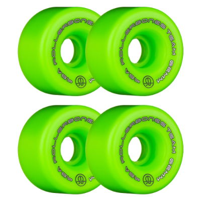 ROLLERBONES - TEAM LOGO GREEN (8) - 62mm/98a
