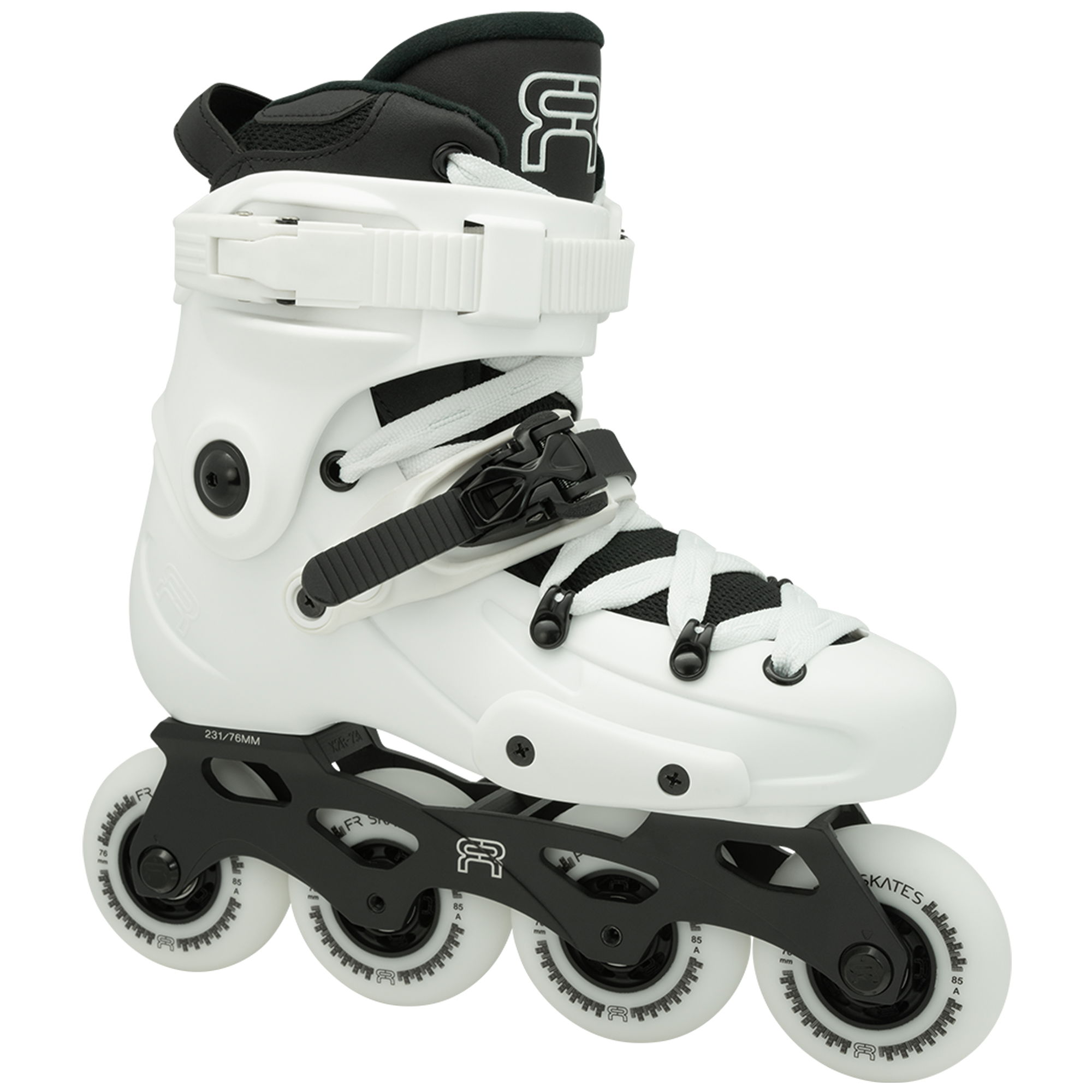 FR Jr CLUB Adjustable In-Line Skates - White