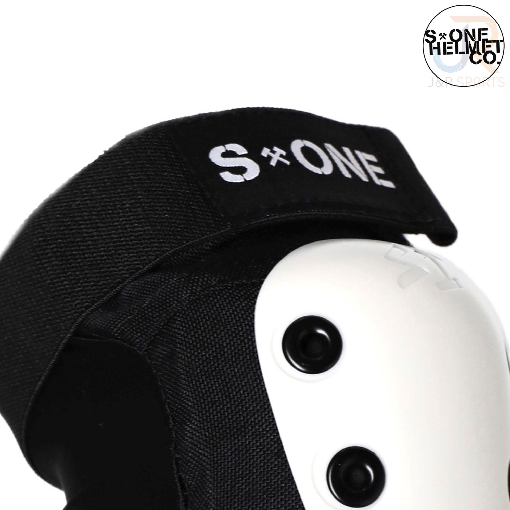 S1 PRO ELBOW PADS - BLACK/WHITE - SMALL