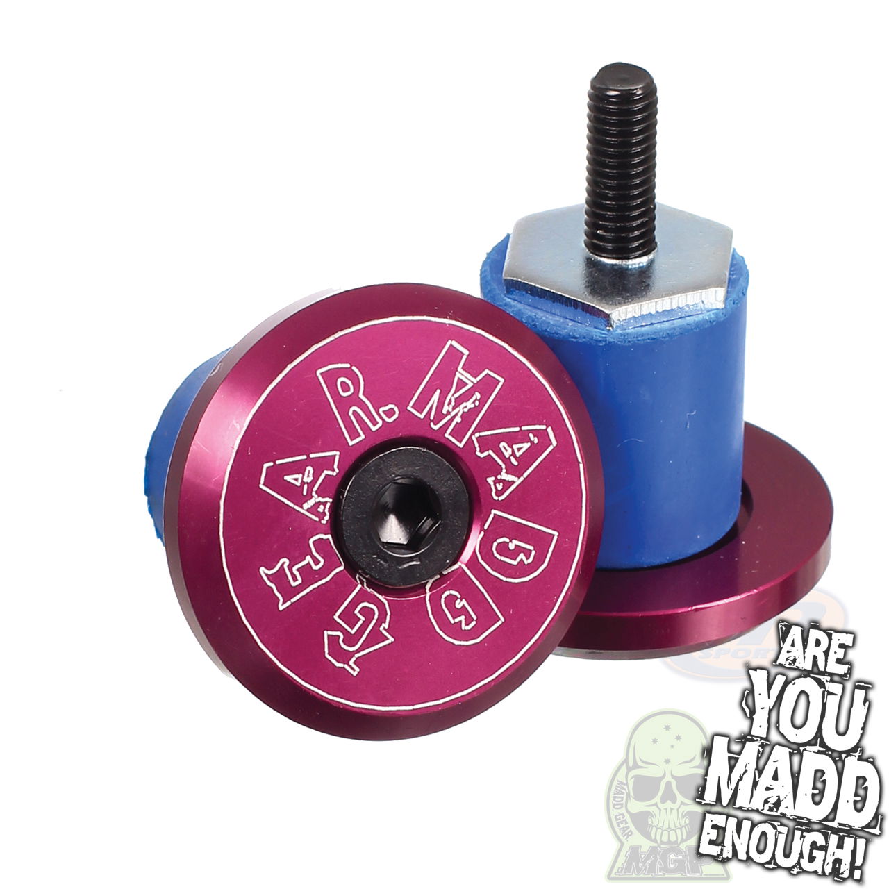 MGP Alloy Bar Ends - Purple 202-498