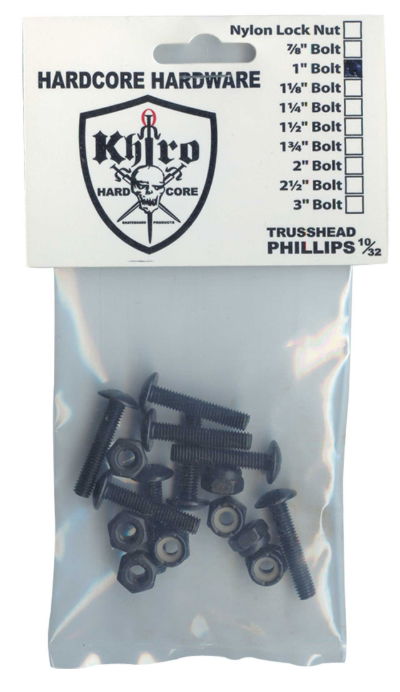 KHIRO TRUSSHEAD HARDCORE (8 pcs/pk) - 7/8"