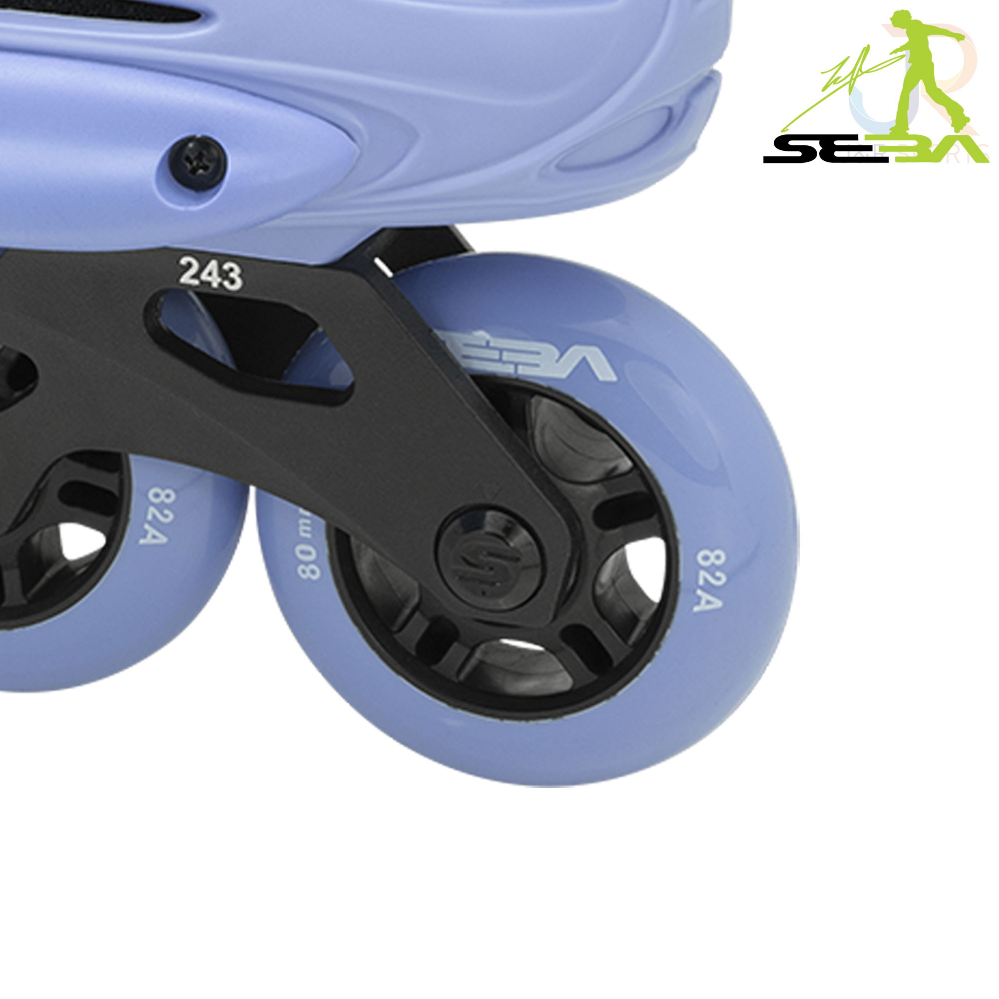 Seba E3 80 Premium In-Line Skates - Blueberry