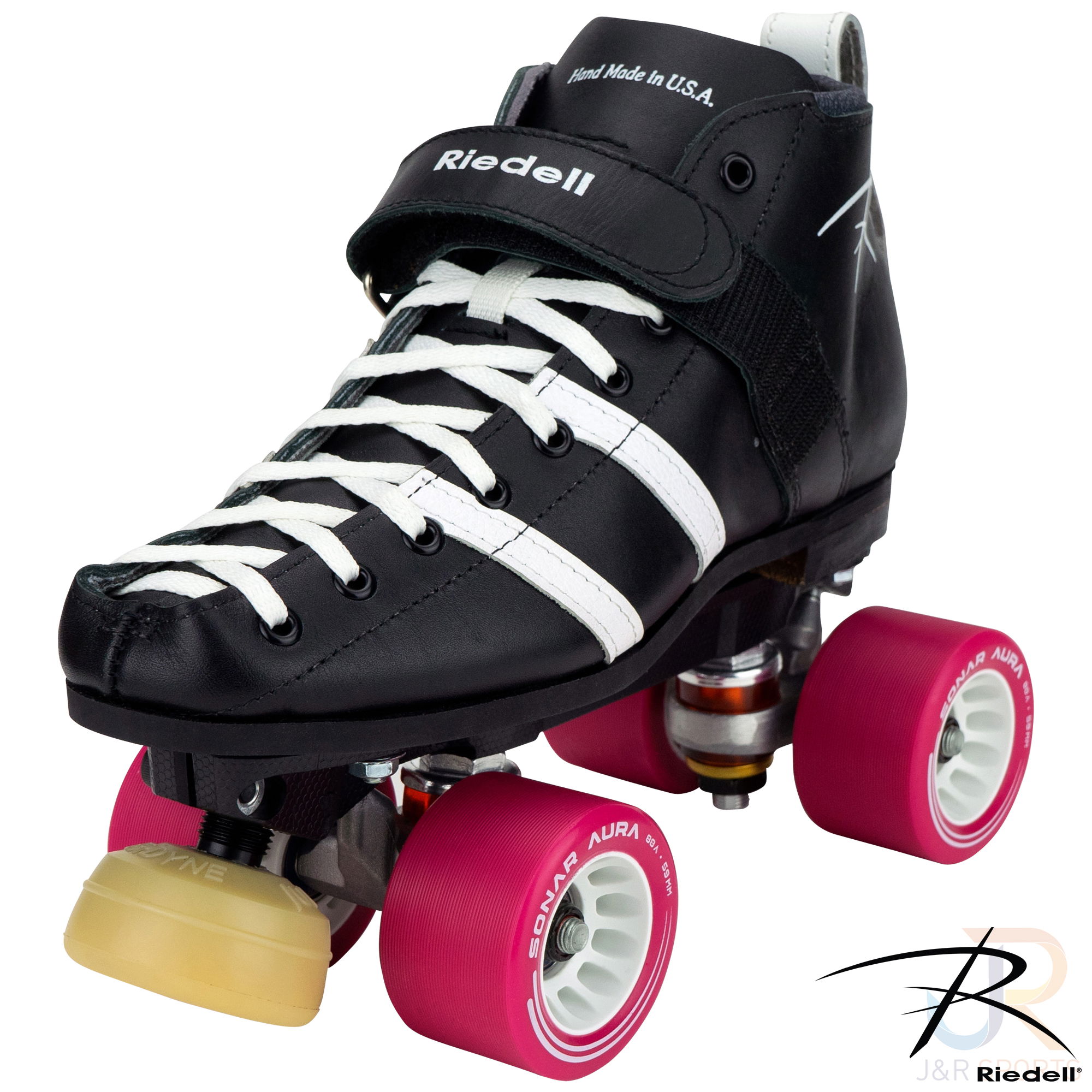 Riedell 265 Vendetta Skates - Black - Width D/B