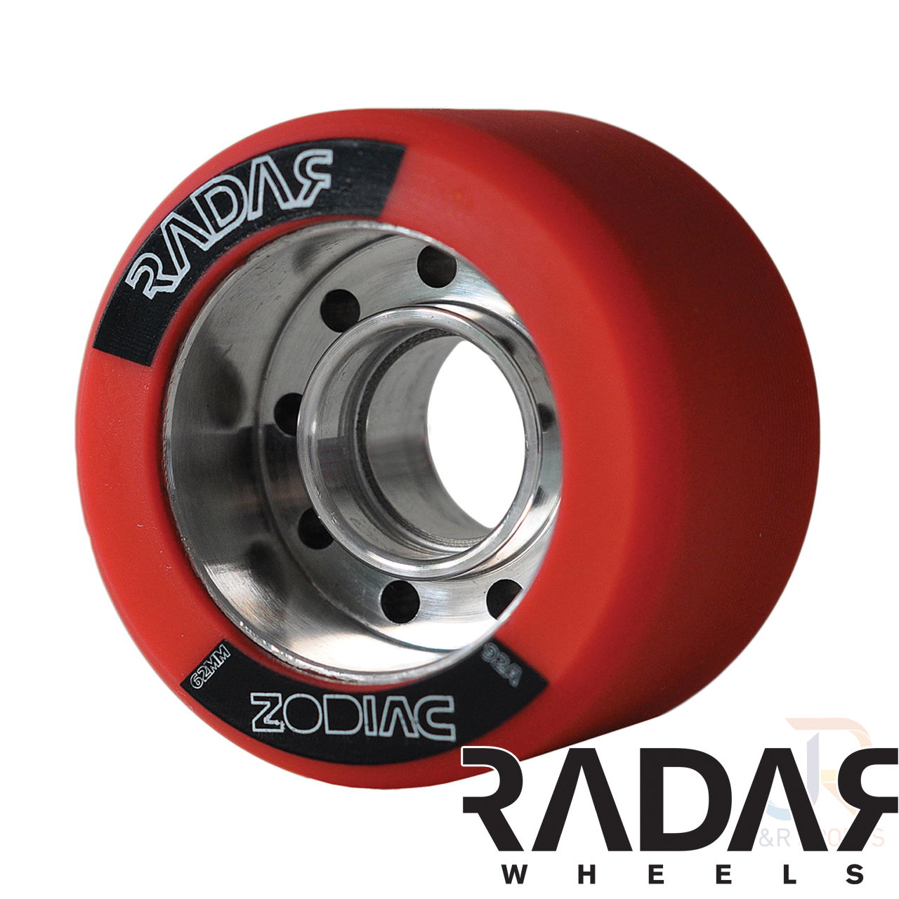 Radar Wheels Zodiac 62mm 92a Red