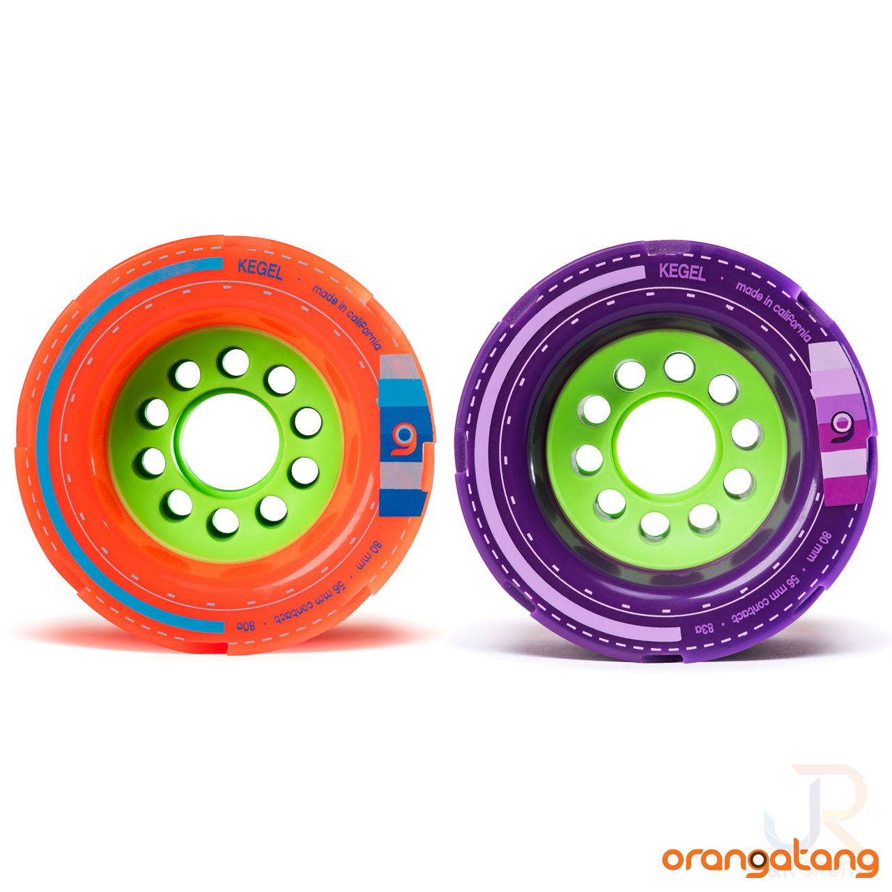 Orangatang Harfang Wheels 80mm