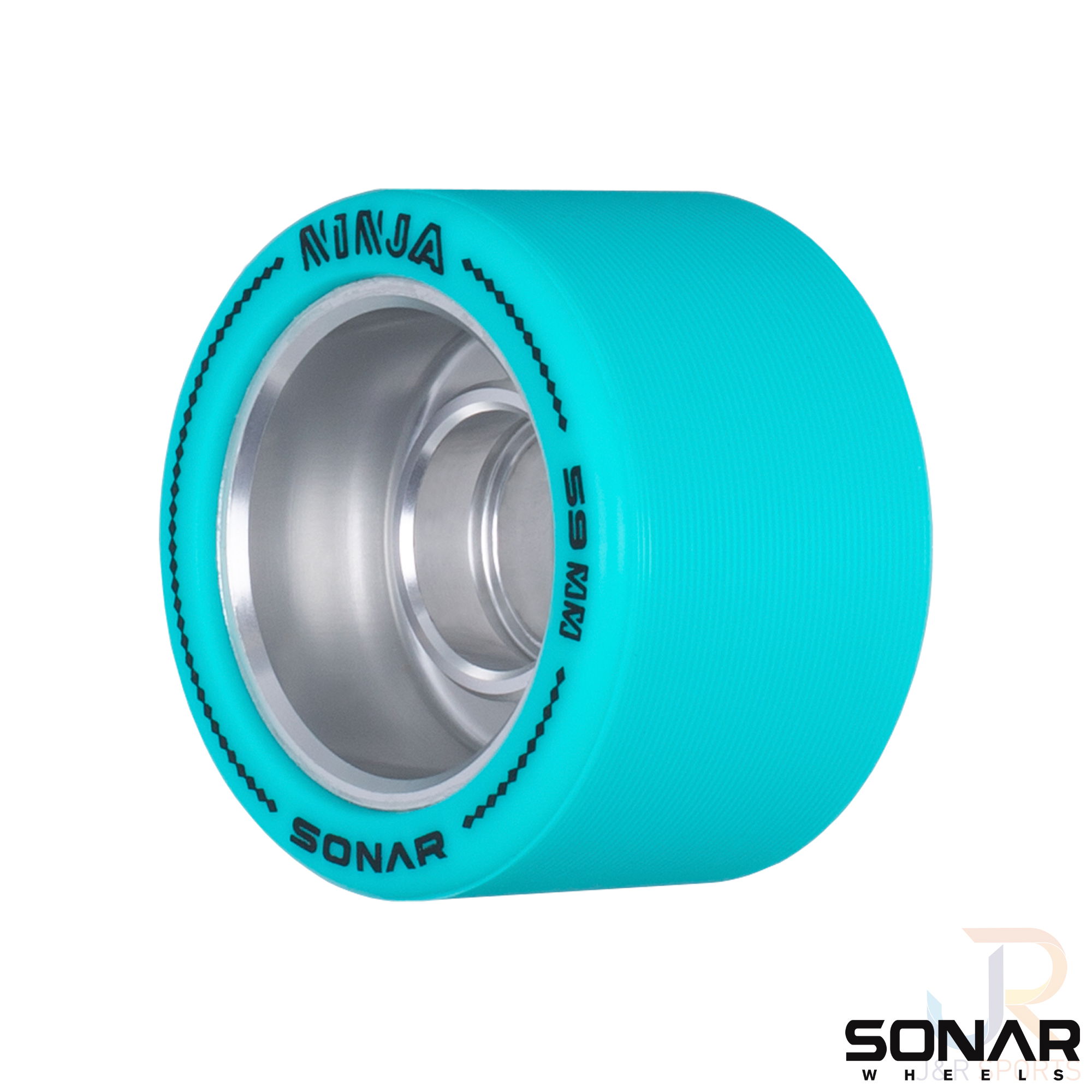 Sonar Wheels - Ninja Agile - Teal 59x38 88a - Angled - RWSWNATE