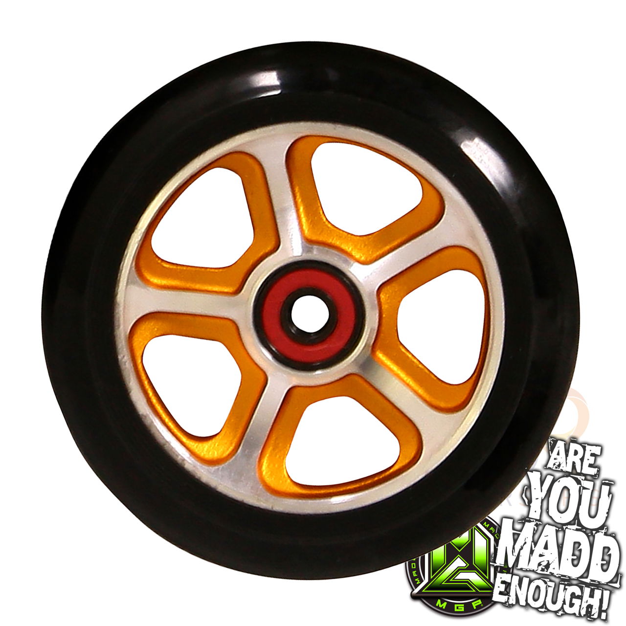 MGP CFA FILTH 110mm Scooter Wheel - Gold Black - 204-539