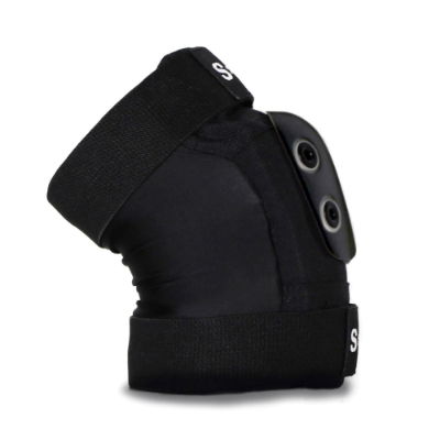 S1 PRO ELBOW PADS - BLACK/BLACK - LARGE