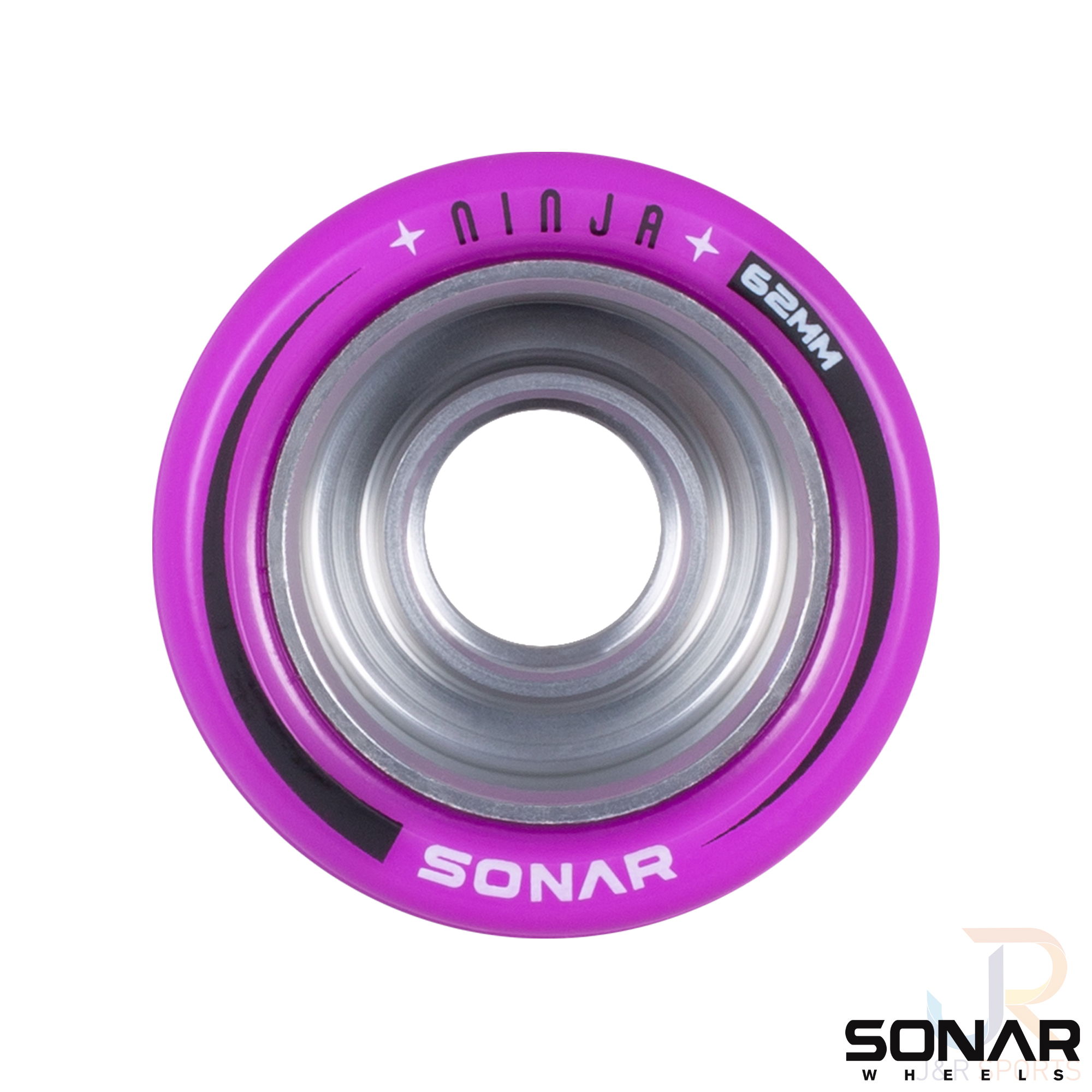 Sonar Wheels - Ninja Speed - Purple 62x43 92a - Face - RWSWNSPU