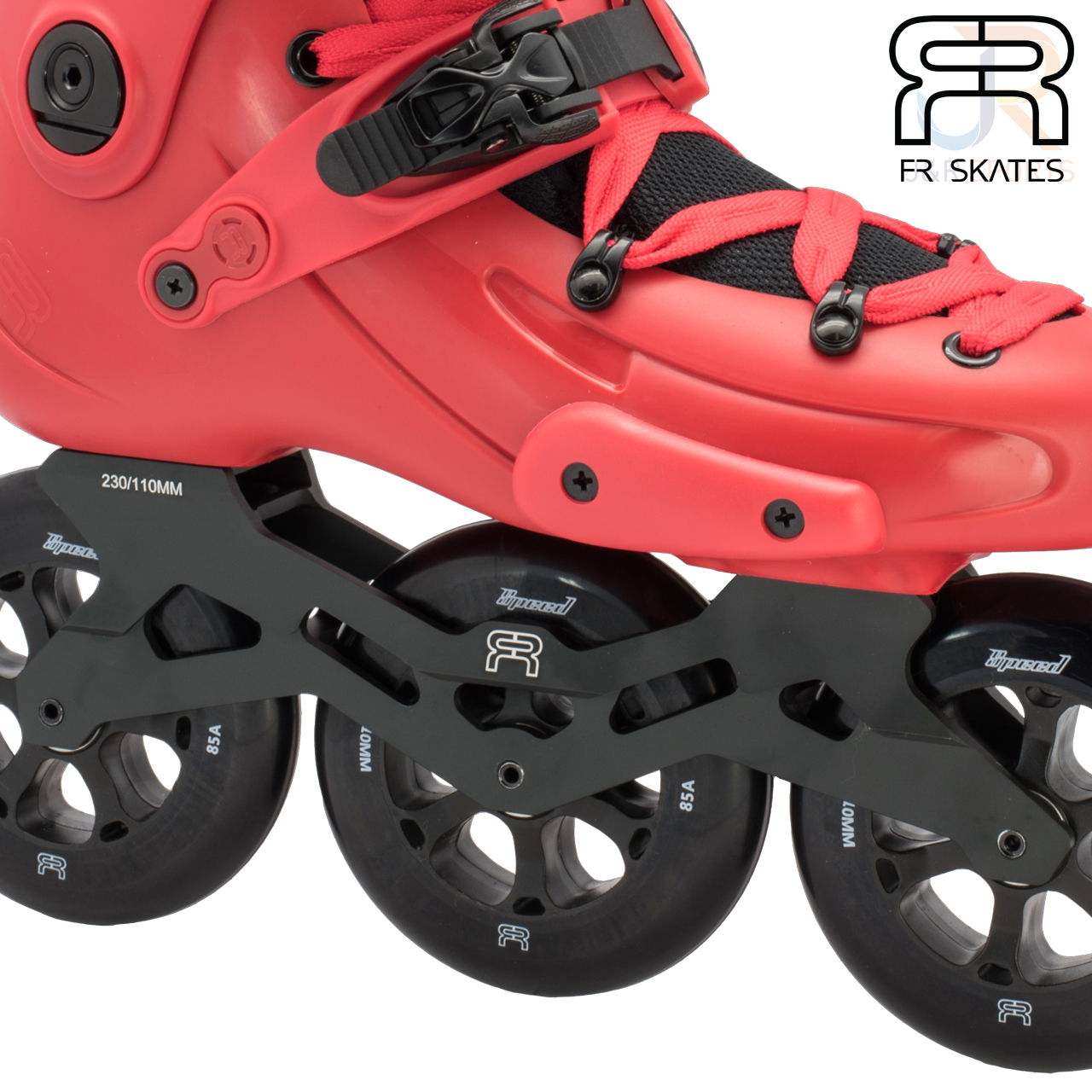 FR Skates - FR 1 310 - Red - Frame Detail - FRSKFR1310RE