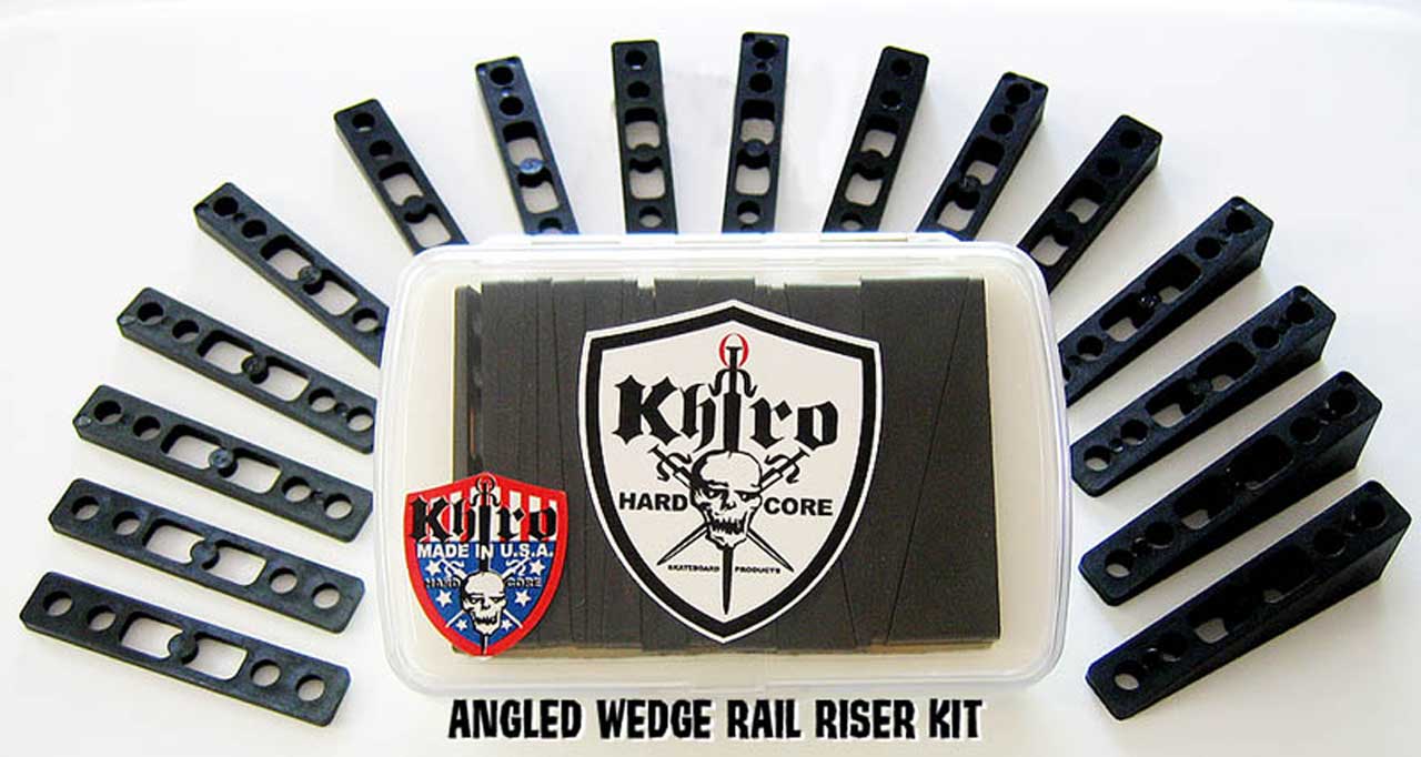 Angled-Wedge-Rail-Riser-Kit