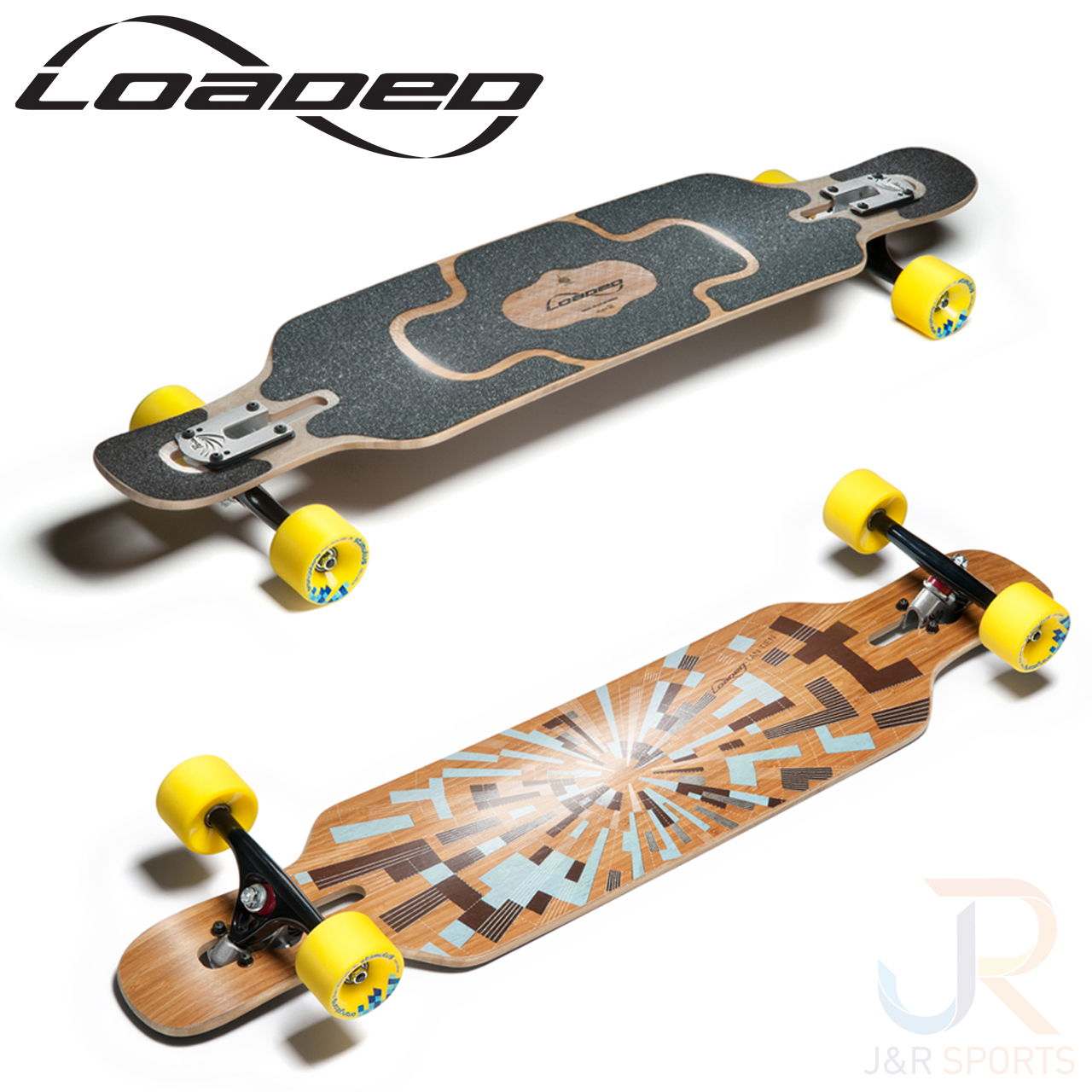 Loaded Tan Tien Paris Raw Black Stimulus Yellow Blast Graphic