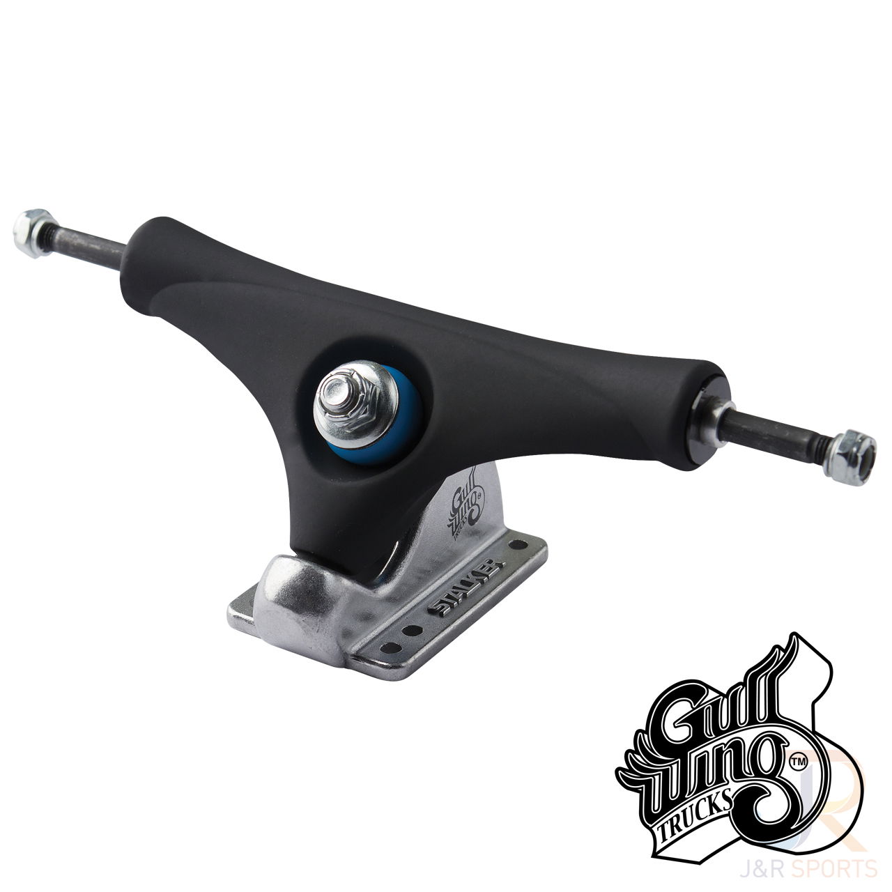 GullWing STALKER 9_5 inch 40 Deg - Bk Rubber - GWST4095BKRW