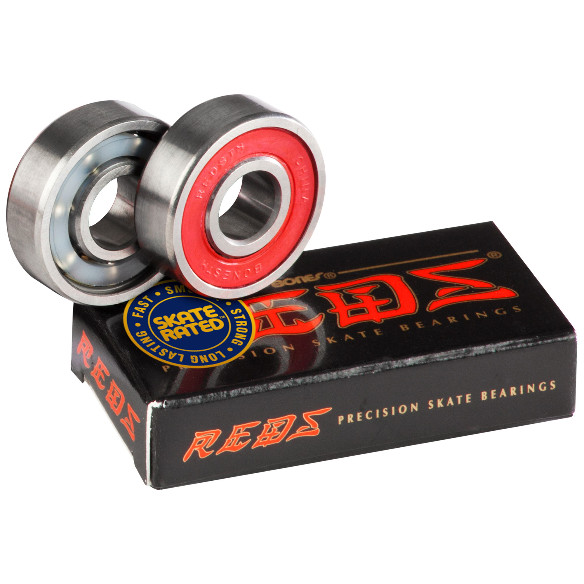 BONES REDS BEARINGS - 8mm 2 PACK