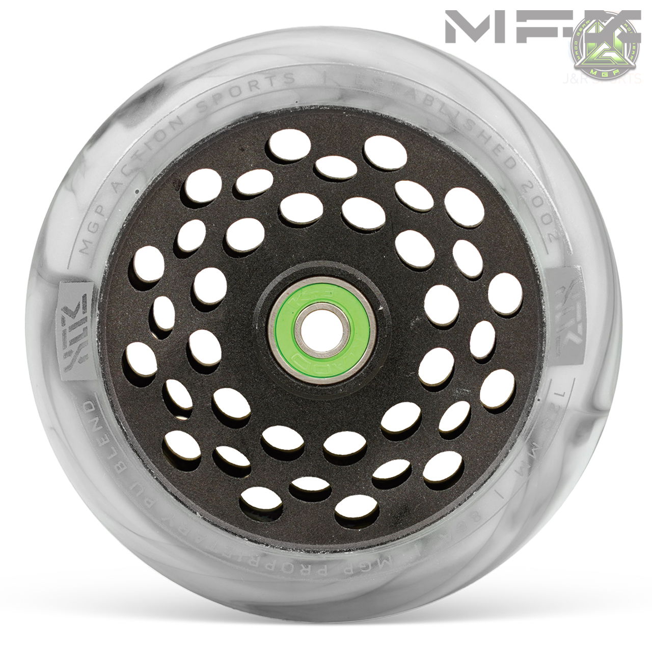 MFX SCOPE 120mm ALU CORE WHEELS - SMOKE BLACK