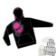 Corpo Skull Hoodie Black Pink - Front Graphical