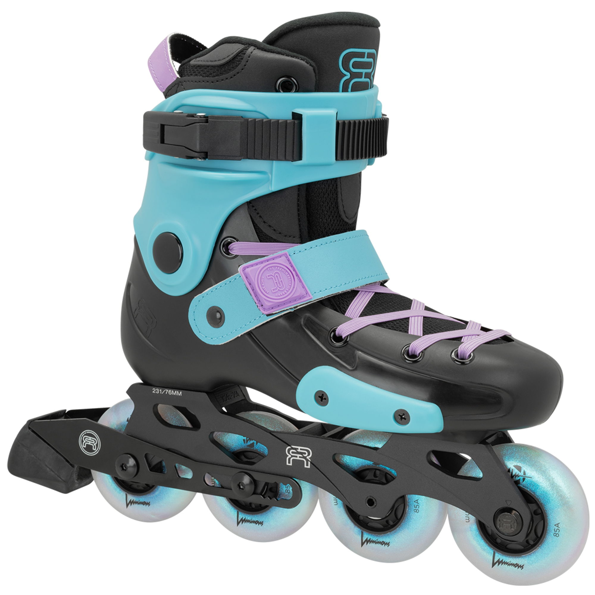 FR Junior Adjustable In-Line Skates - Luminous Black Pearl