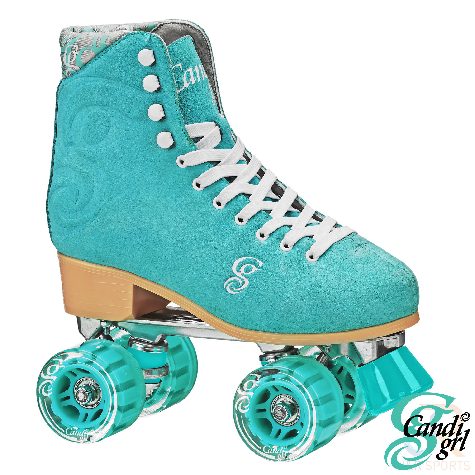 Candi Grl Carlin - Teal - Angled - CGU774SF