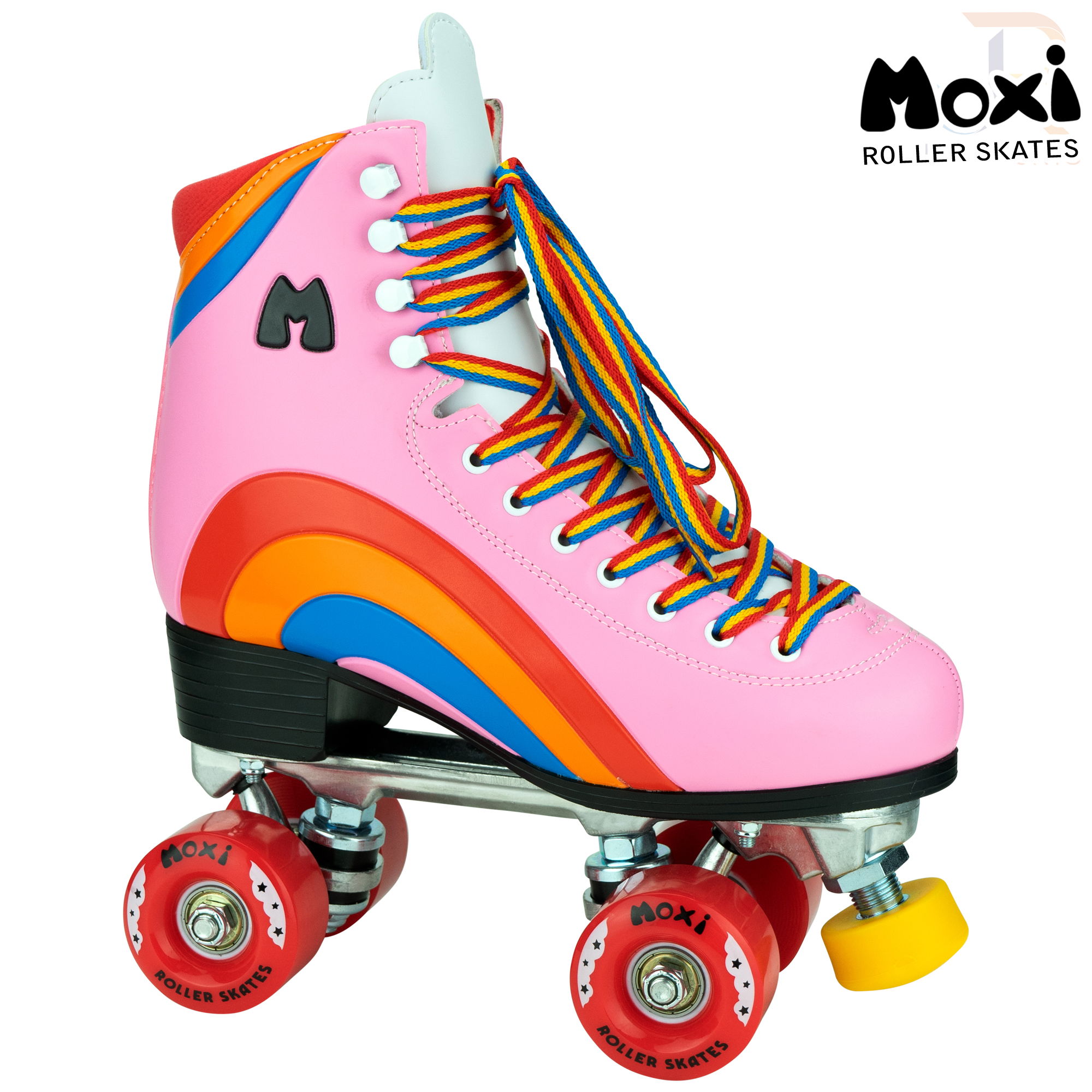 Moxi Rainbow - BubbleGum Pink - Angled - MOX515351010